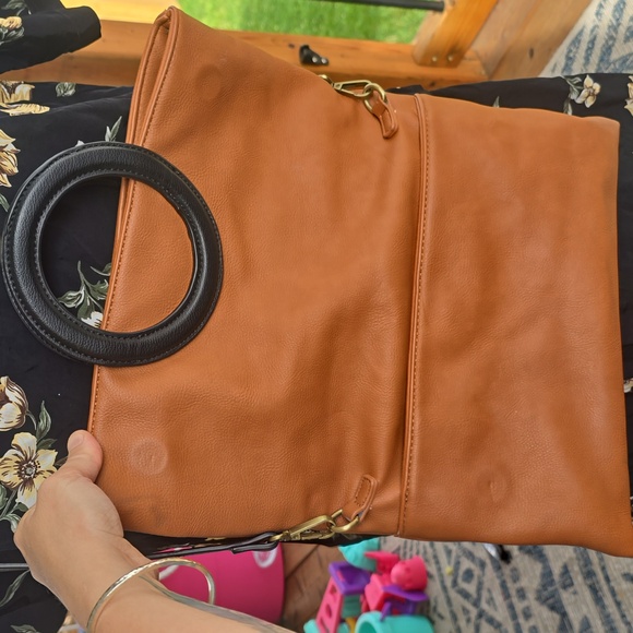 Anthropologie Tabitha Fold over clutch/bag - Picture 4 of 9